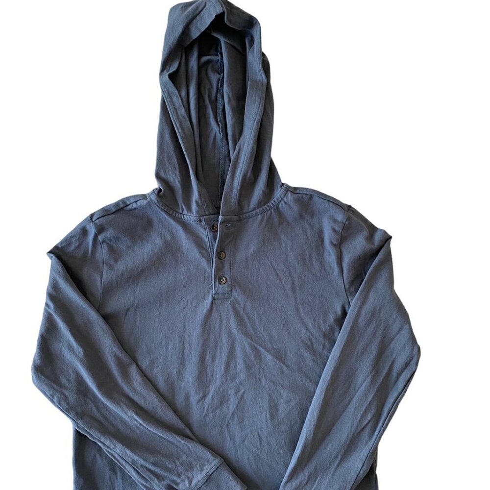 The Commons Vintage Henley Hoodie